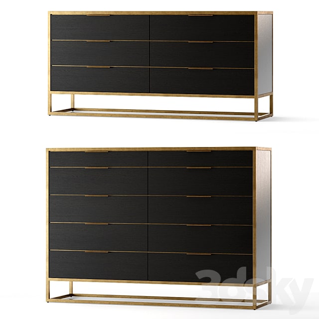 Crate and Barrel Oxford Dresser