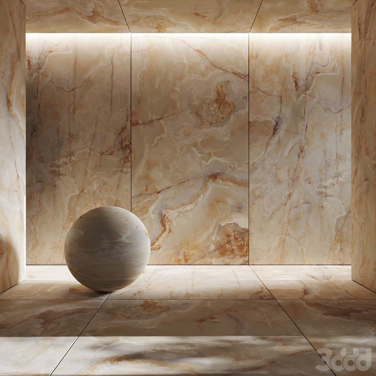Porcelain tile Golden Onyx