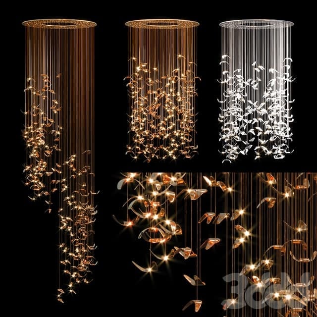 Butterfly circular Chandelier