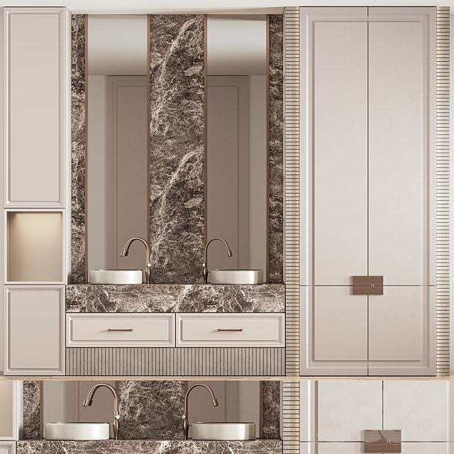 Bathroom Furniture Set 07