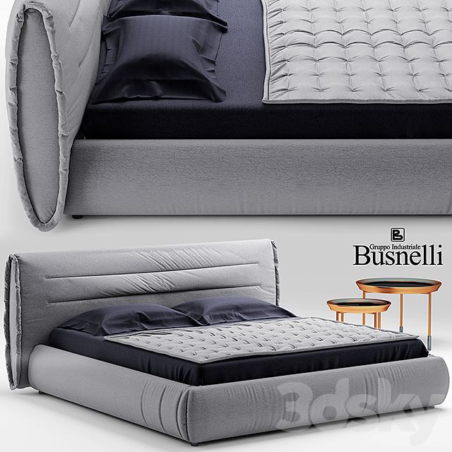Bed cinova circle bed busnelli