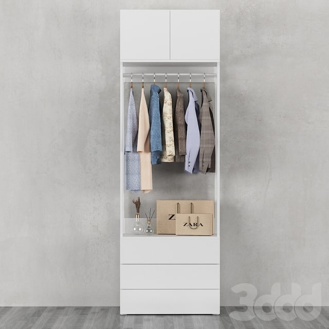 Ikea | Ophus Wardrobe 2-Door and 3 Drawers