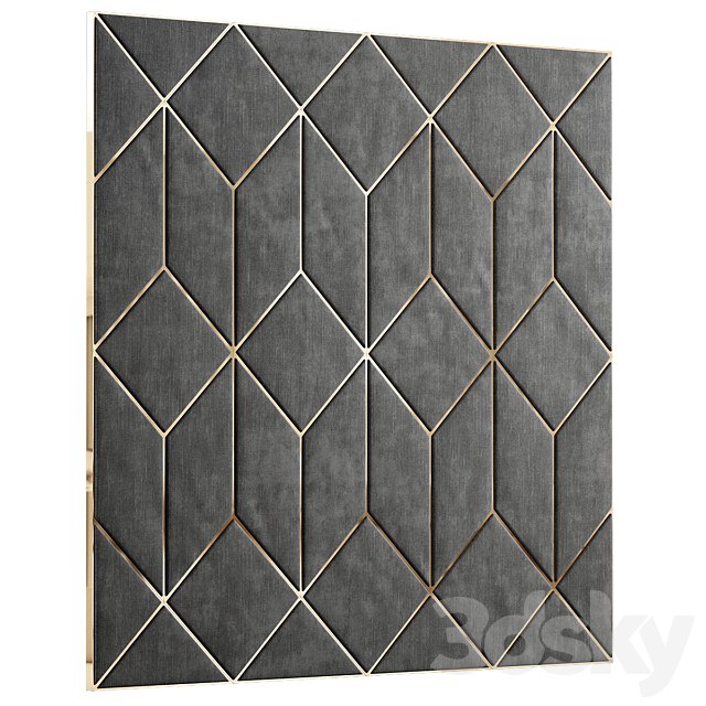 Headboard for interior №21 decorative objects