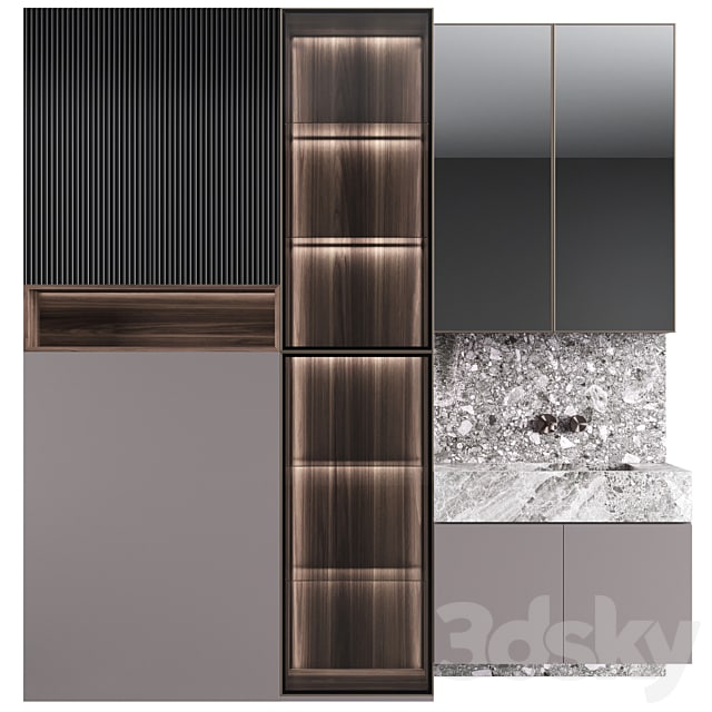 Bathroom console №9 furniture