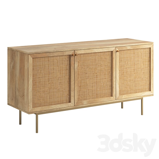 Curtis 3 Door Sideboard & drawer