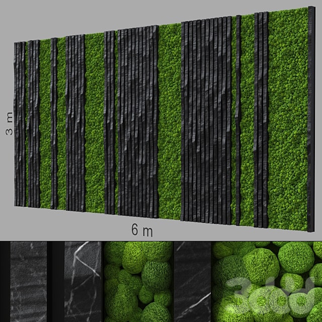 Decorative wall 240.