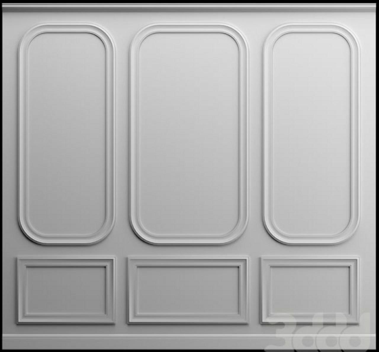 Wall panel - gypsum stucco