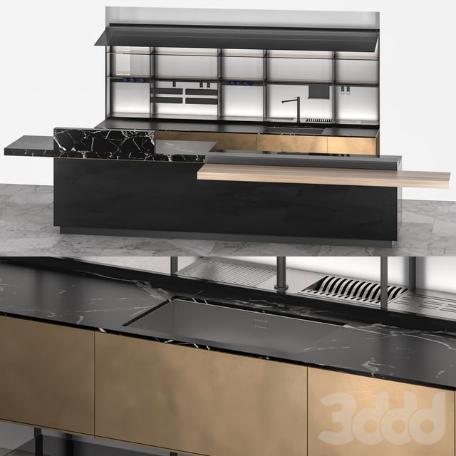 Artematica distressed brass