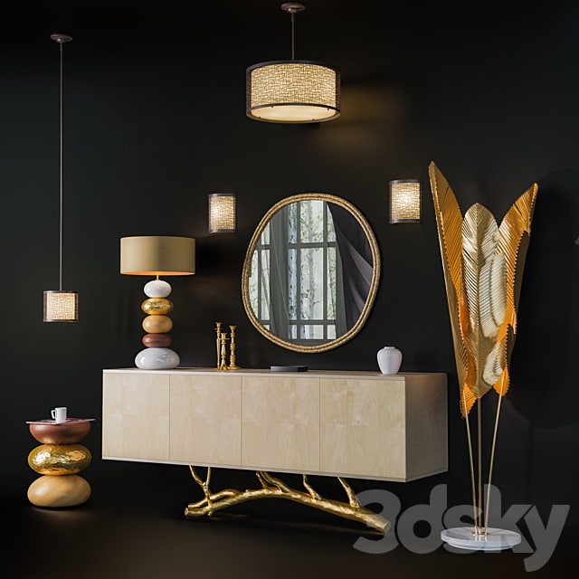 Feiss Joplin and Ginger & Jagger set