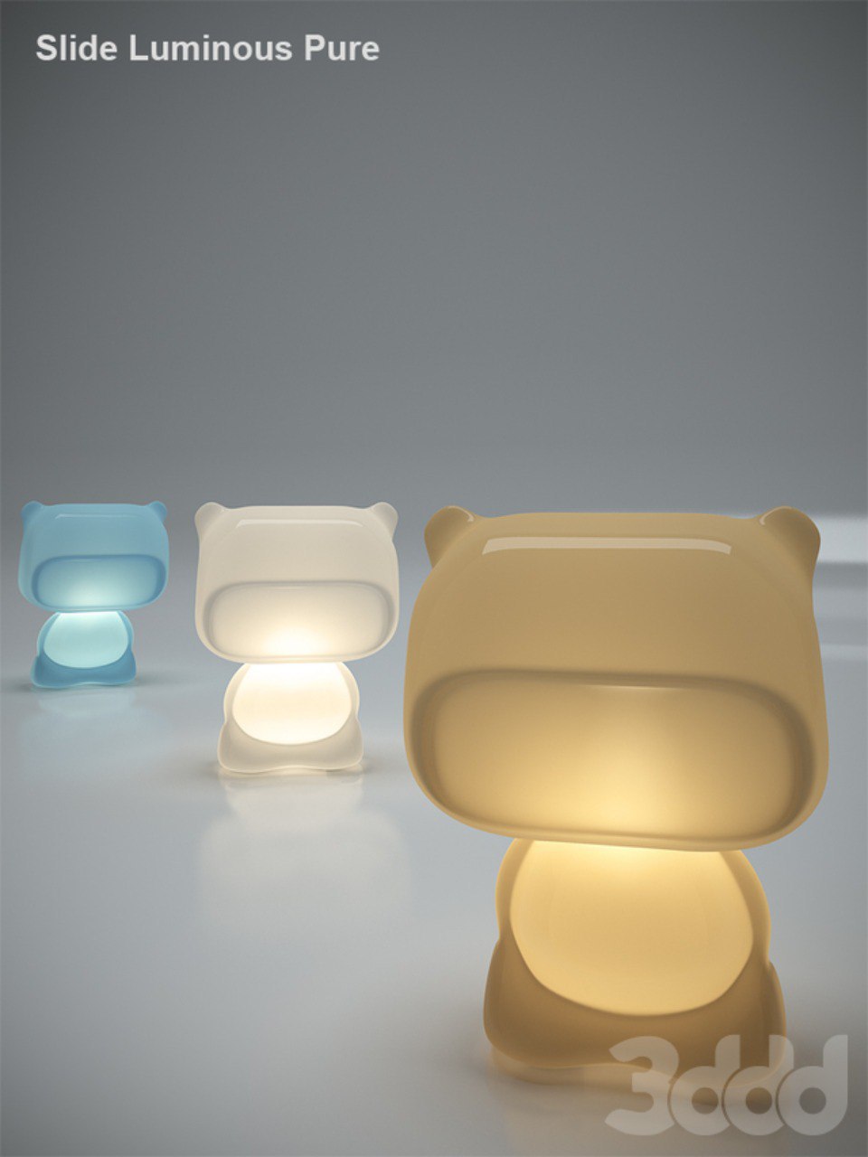 Slide Luminous Pure # tablelamp