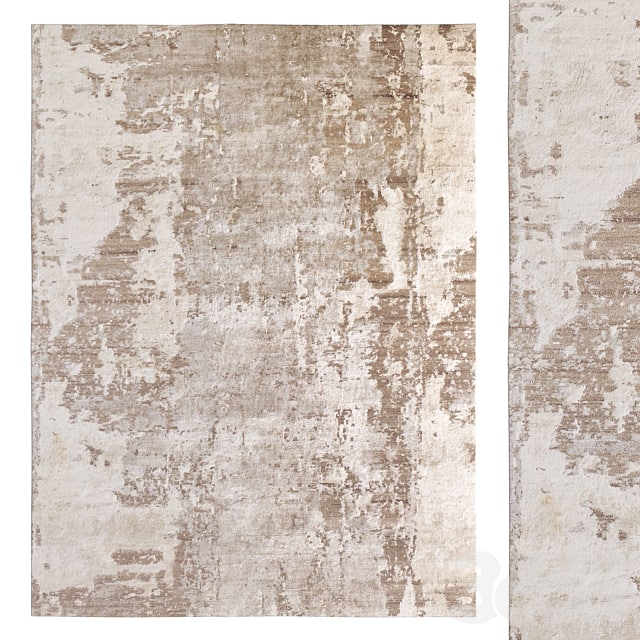 Azore Hand - Knotted silk Rug_657