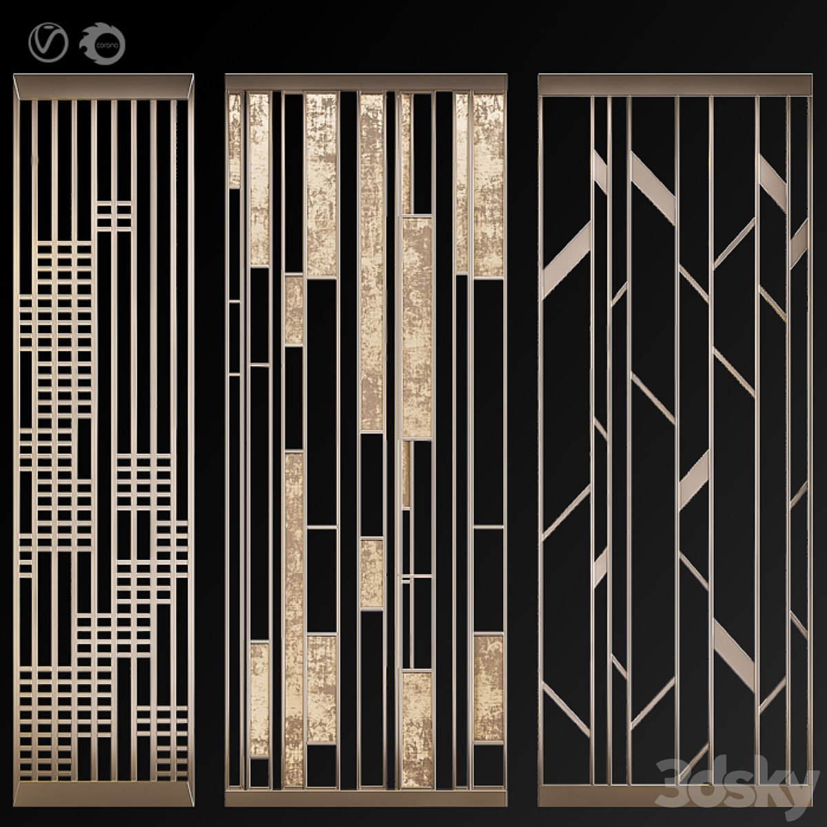 Decorative partition # 3