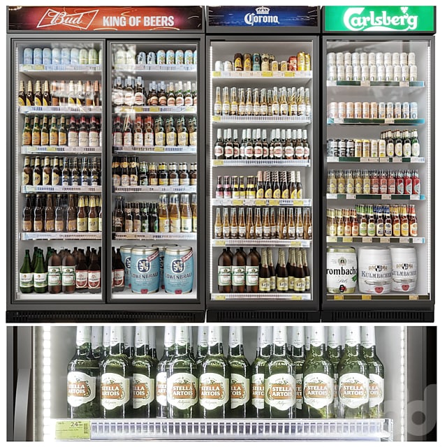 Beer fridge Холодильник пиво