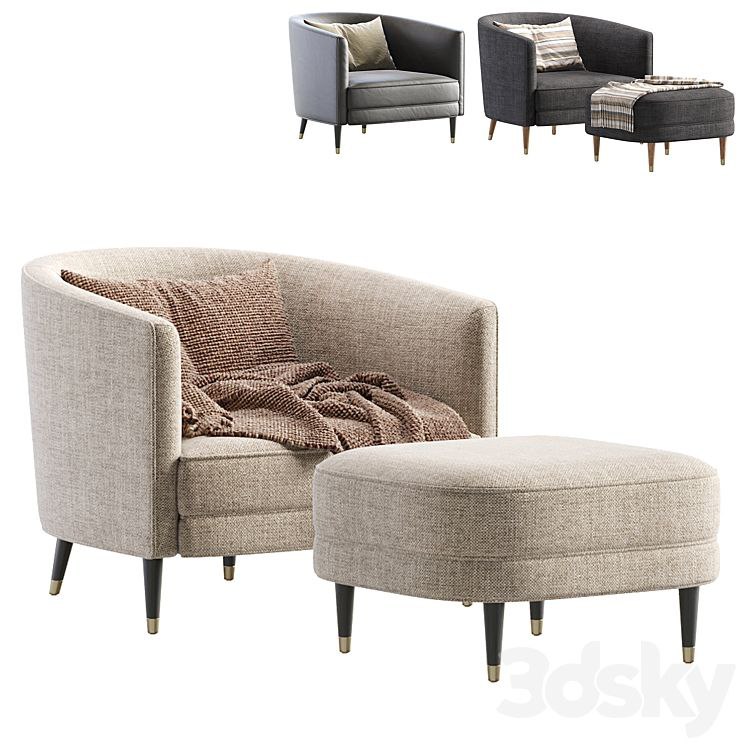 Armchair LAKEWOOD by Cazarina Interiors