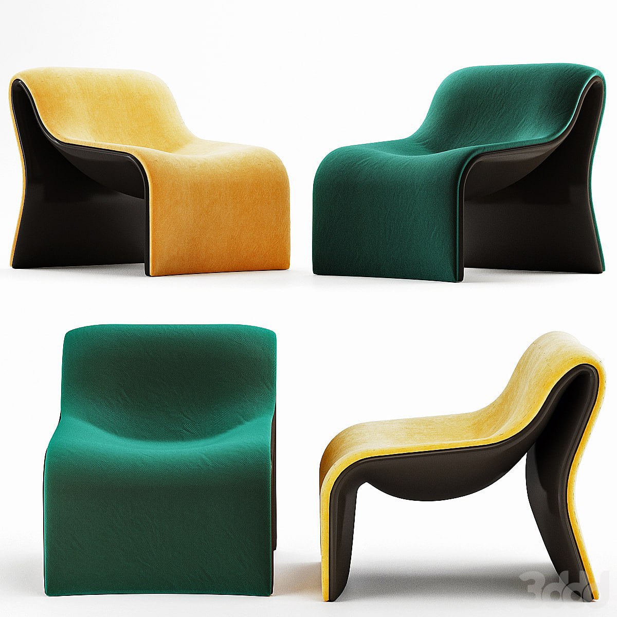 Cloth Lounge by Jehs & Laub for Cassina