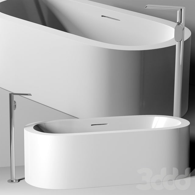 ванна Planit Ooh! Bath & Graff Phase faucet