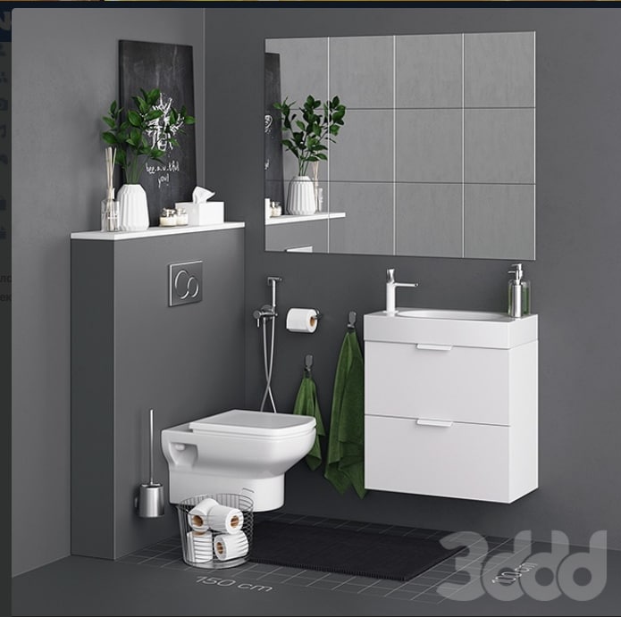 Godmorgon Toilet Set
