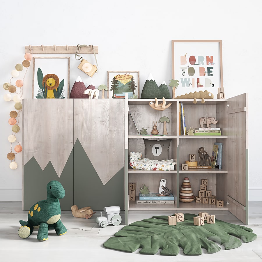 Ольга Decor set for children's rooms