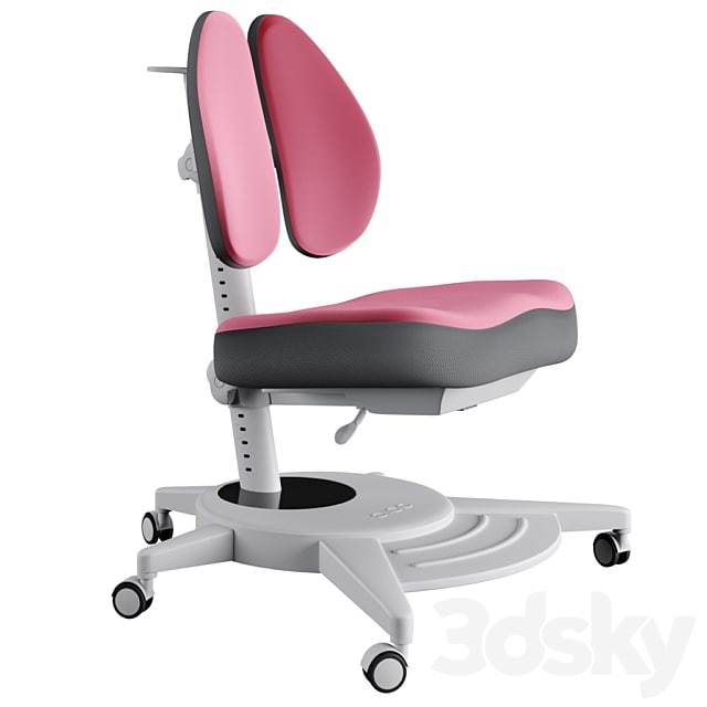 Orthopedic child seat pittore pink fundesk