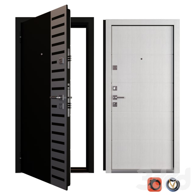 Entrance metal door Isoterma , ,
