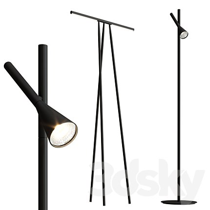 COLIBRI and COLIBRI TRIPODE floor lamps