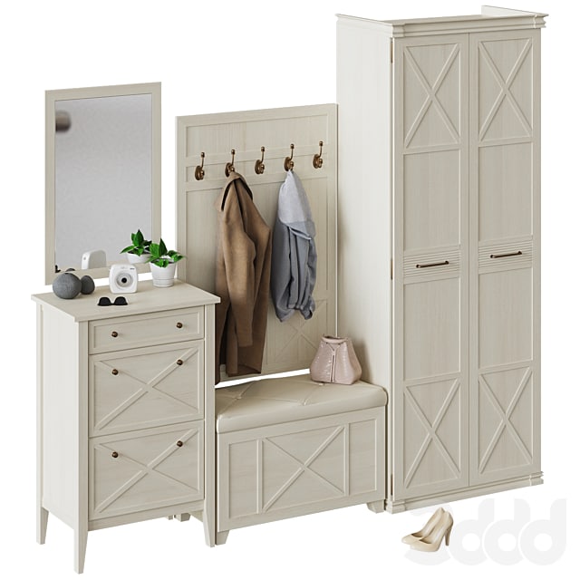 Прихожая Кантри 7 одежда