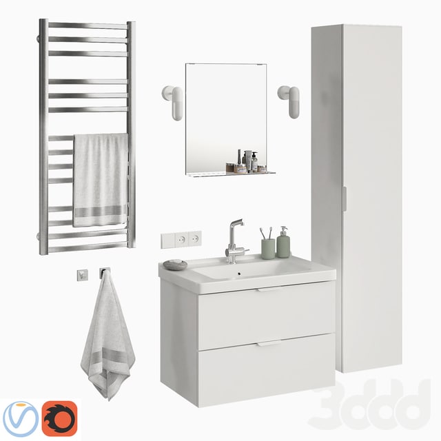 Ikea Godmorgon set 3