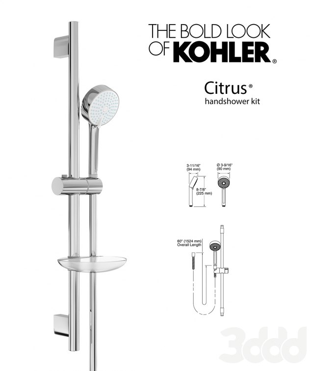 Kohler Citrus® handshower kit