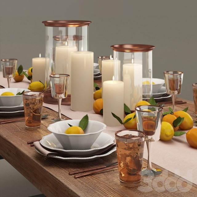 Pottery Barn Dinner Set