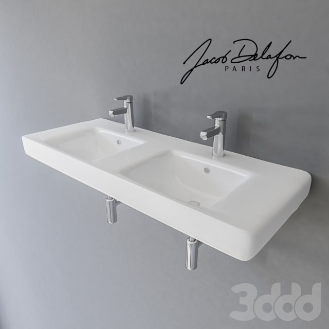 Двойная раковина Jacob Delafon Odeon Up