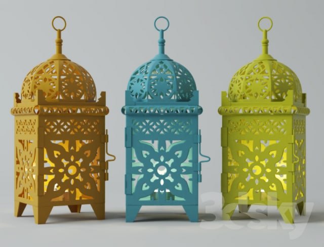 Moroccan Lantern Set
