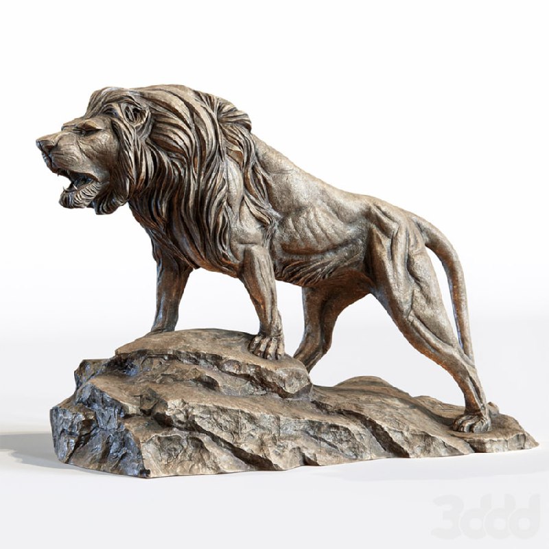 Sculpture of a lion