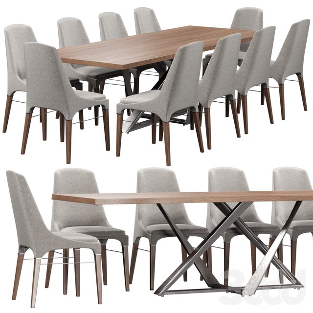 [veroni4kuz](https://t.me/veroni4kuz) Chair Bontempi Kelly and table Millennium