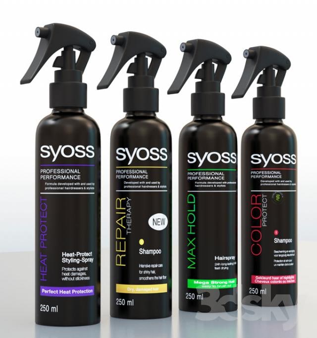 syoss spray bath accessoires styiling