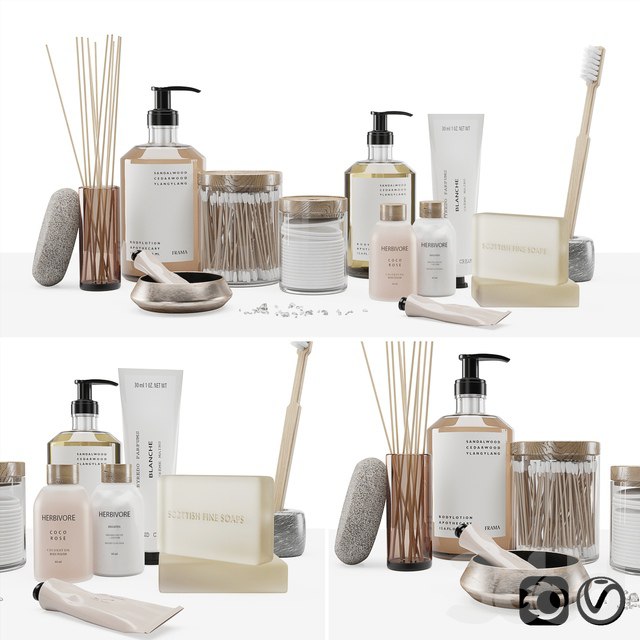 Bathroom set set decor