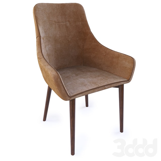 Стул - Диана вельвет бежевый от ST, Stool Group