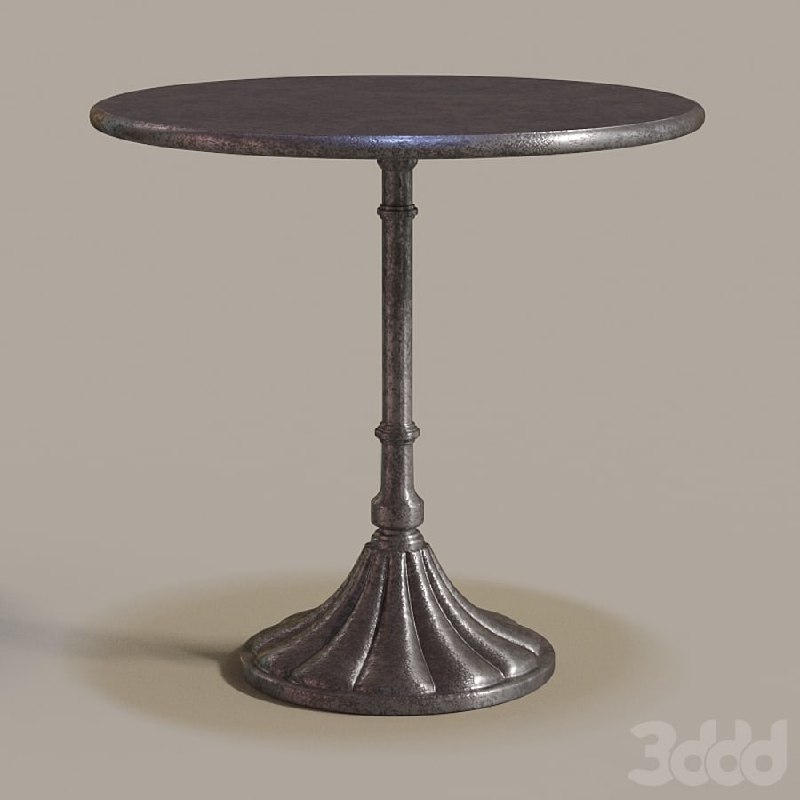 20th C. Chrysanthemum Brasserie Table