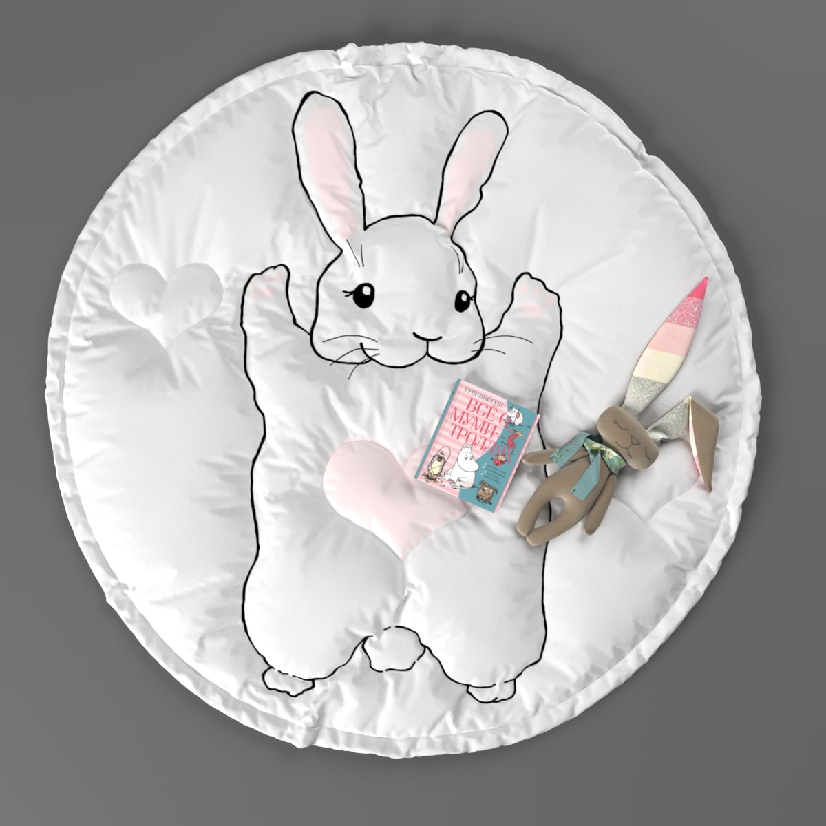 #**CHILDROOM** Children&;s rug Bunny