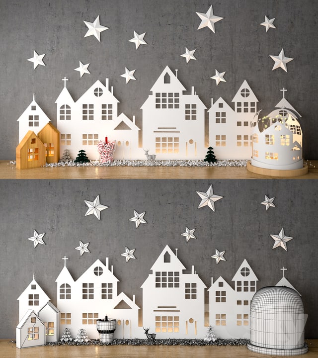 Decorative christams set 1