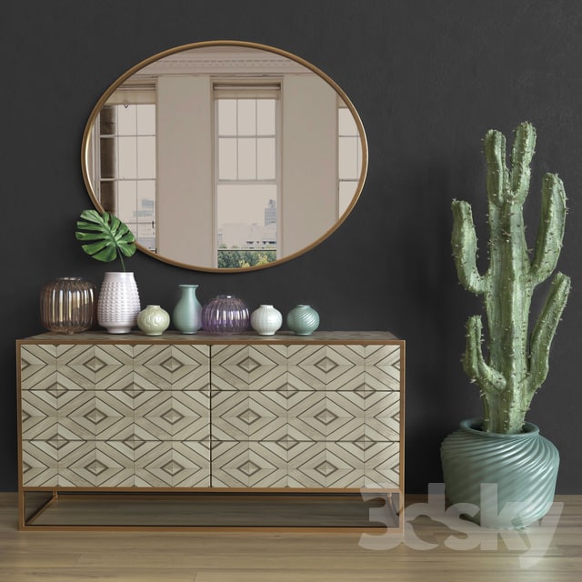 Modern decor set 03