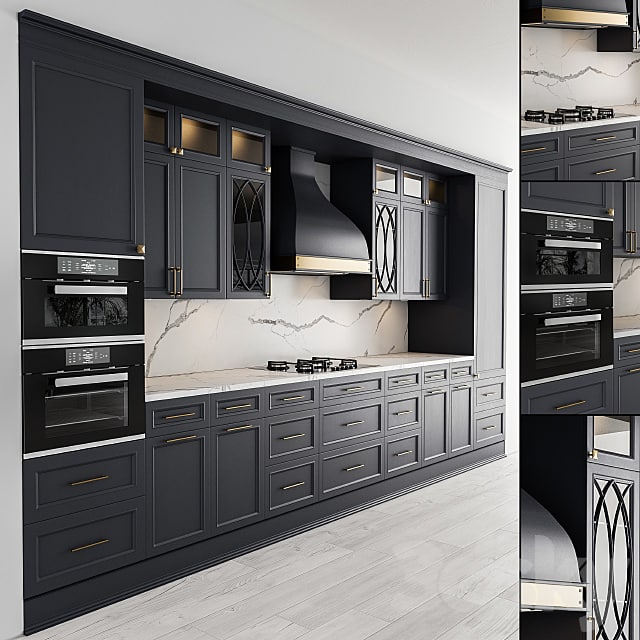 Kitchen NeoClassic - Dark Gray Set 22 , , , , set, , , , , , ,
