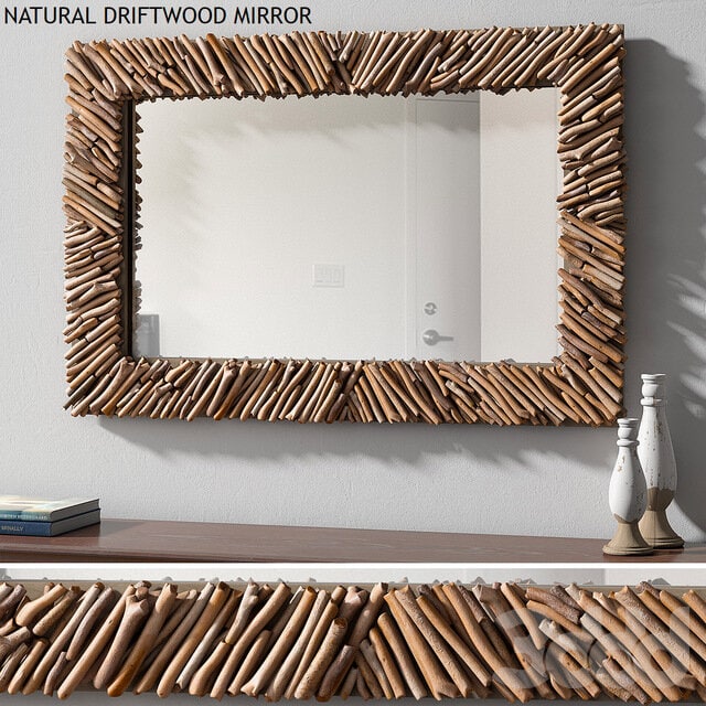 Pottery barn NATURAL DRIFTWOOD MIRROR