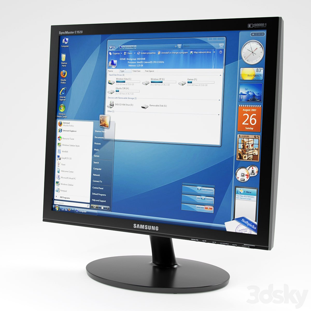 Monitor Samsung SyncMaster E1920NR