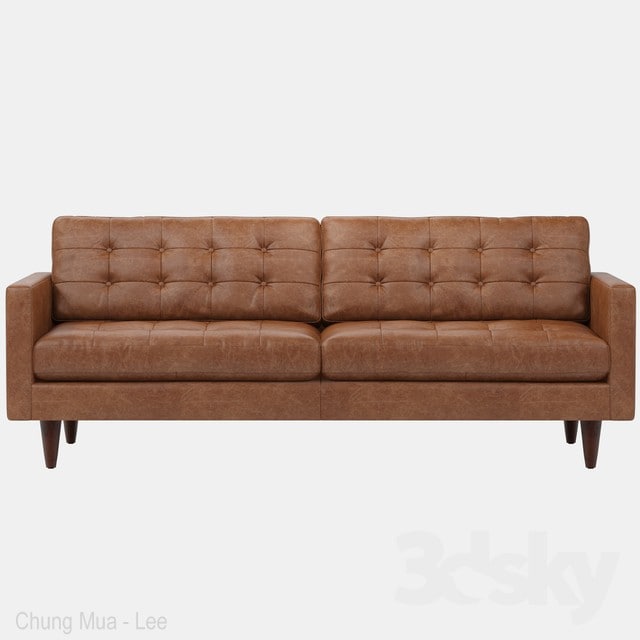 Joybird Eliot Leather Sofa