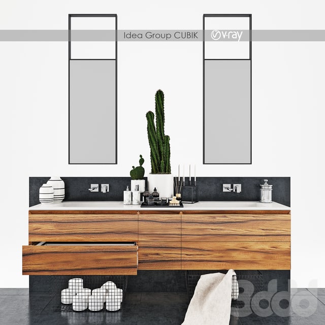 Set of furniture Idea Group CUBIK