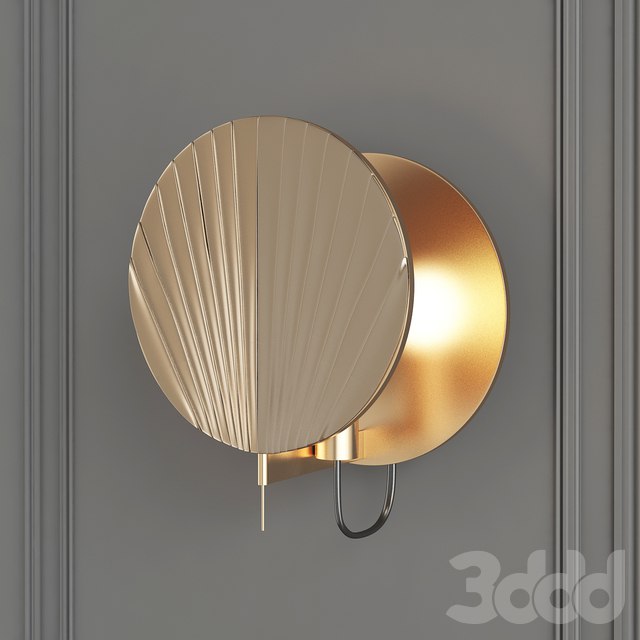 Guinea Wall Lamp Green by Servomuto