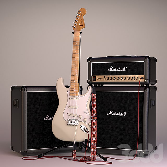 Fender&Marshall amplifier