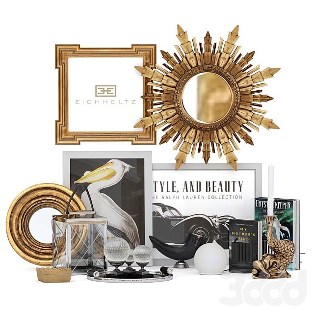 -Eichholtz Decoration Set 9-, , , , , , , , , , , , , ,