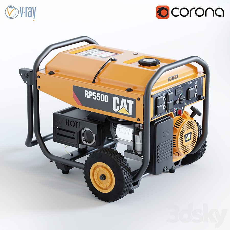 Portable generator CAT RP 5500 , , , ,