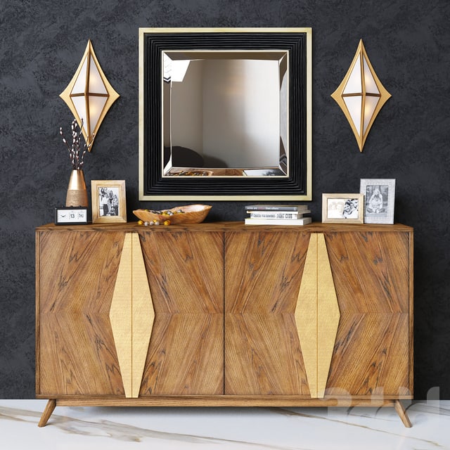 Currey & Company Arren Credenza